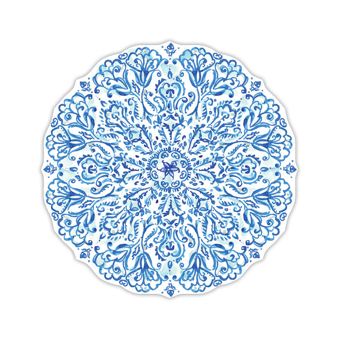 Blue Chinoiserie Posh Die-Cut Placemats