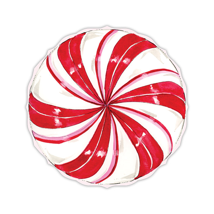 Peppermint Round Posh Die-Cut Placemat – RosanneBECK Collections