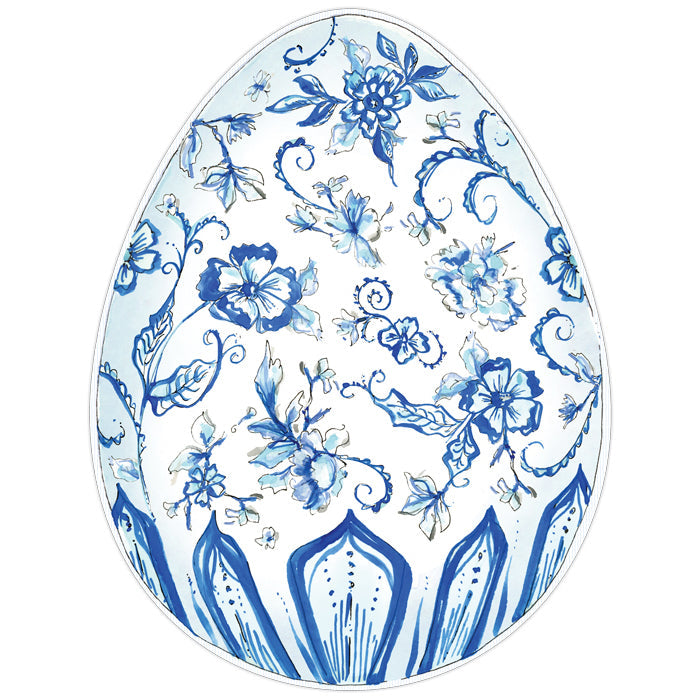 Chinoiserie Egg Posh Die-Cut Placemat