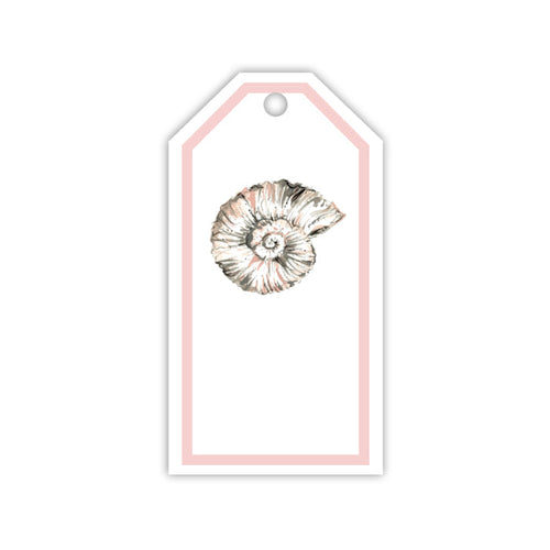Coastal Conch Shell Gift Tags – RosanneBECK Collections