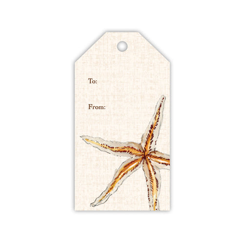Coastal Starfish Gift Tags