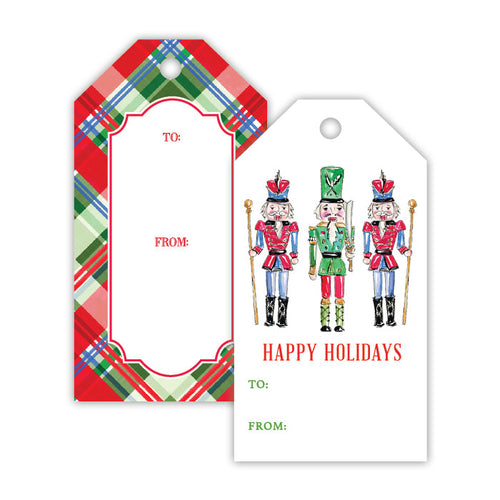 Traditional Nutcracker Gift Tags