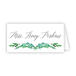 Wedding Greenery Place Card