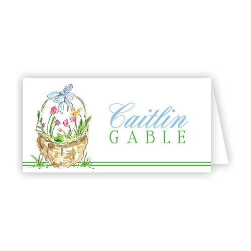 Easter Basket Place Card