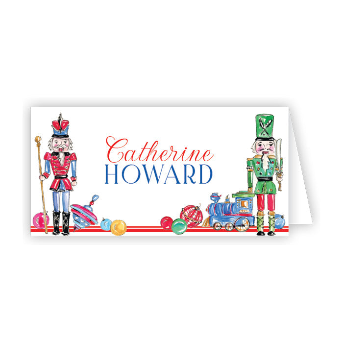 Traditional Nutcracker Place Cards