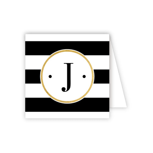 Black Stripe J Enclosure Card