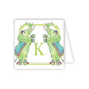 Animal Duo K Enclosure Card