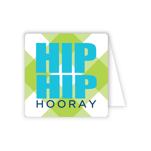 Hip Hip Hooray Enclosure Card