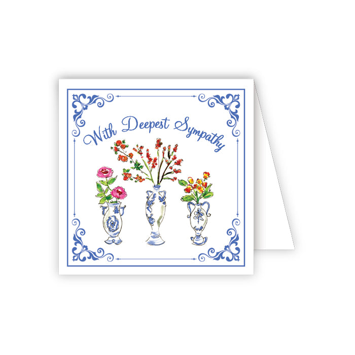 With Deepest Sympathy Enclosure Card