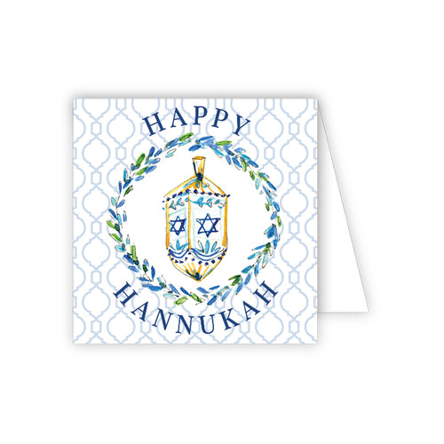 Happy Hannukah Enclosure Card
