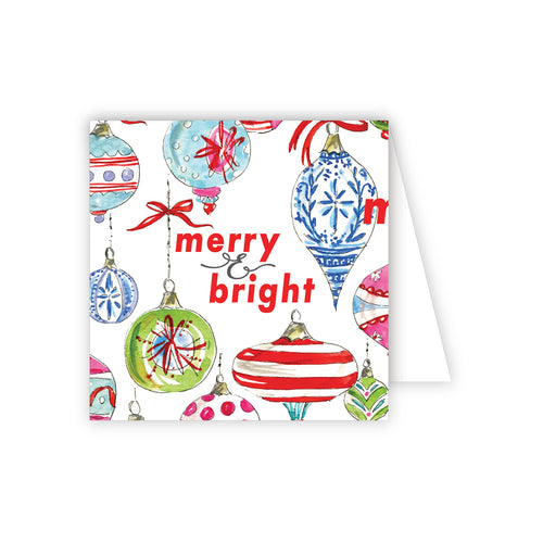 Merry and Bright Enclousure Card