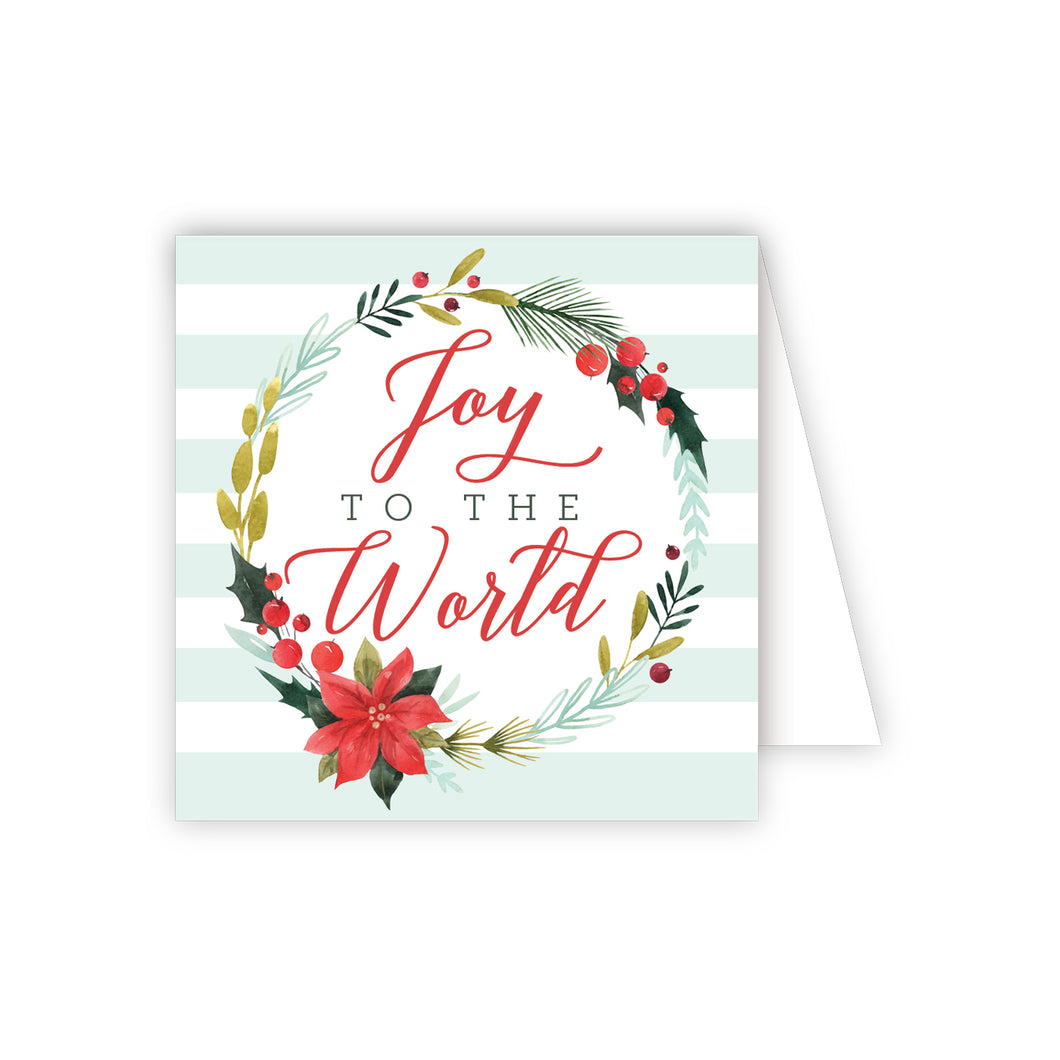 Joy To the World Enclosure Card