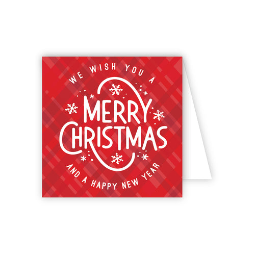We Wish You a Merry Christmas Enclosure Card