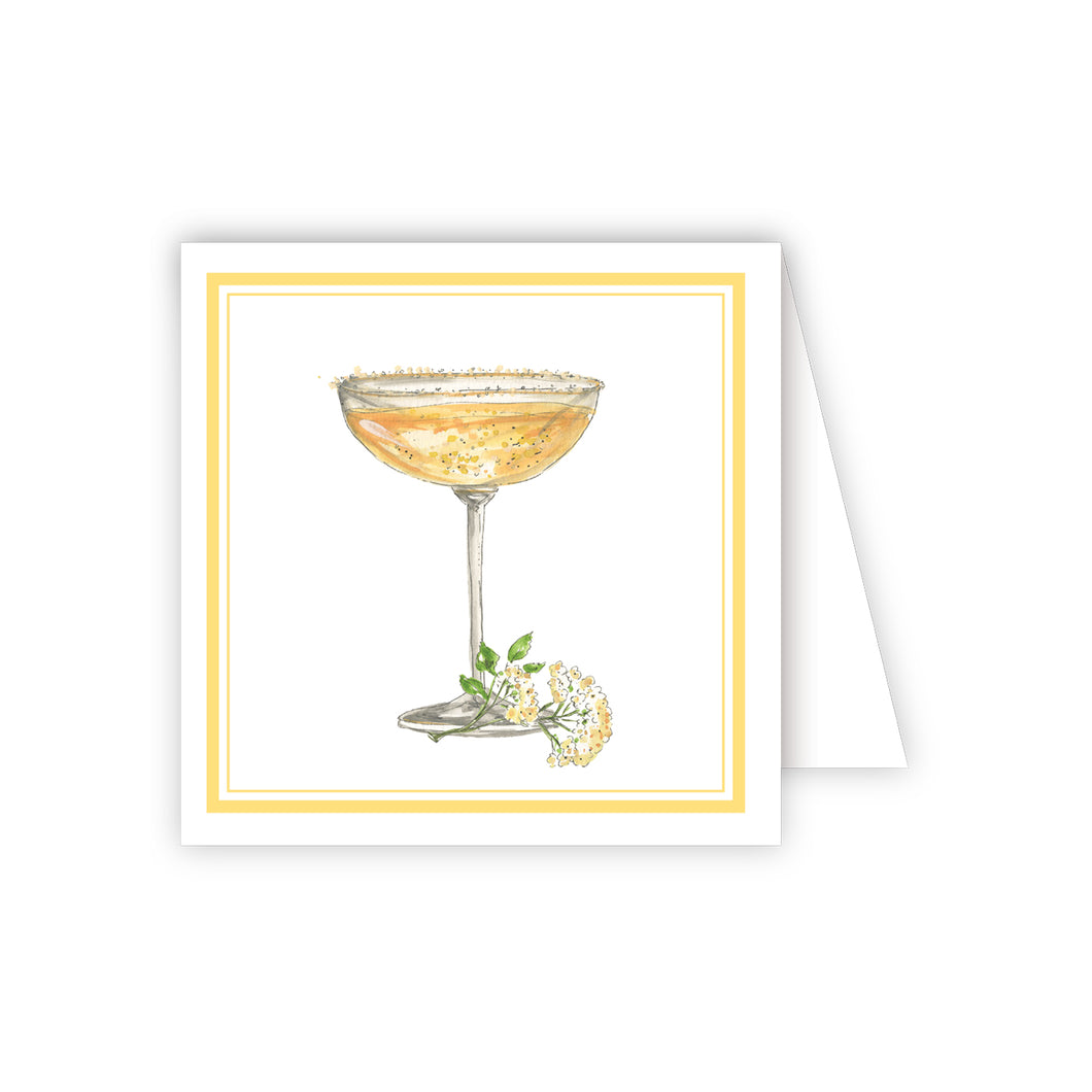 Prosecco Cocktail Enclosure Card