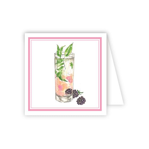 Raspberry Cocktail Enclosure Card