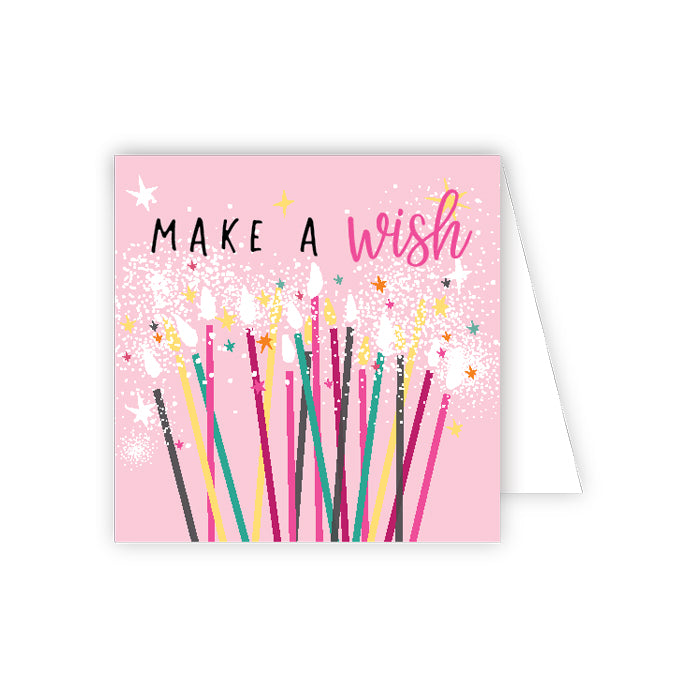 Make A Wish Candles Enclosure Card