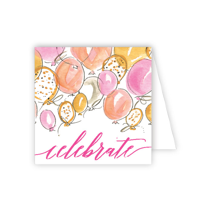 Celebrate Balloons Enclosure Card