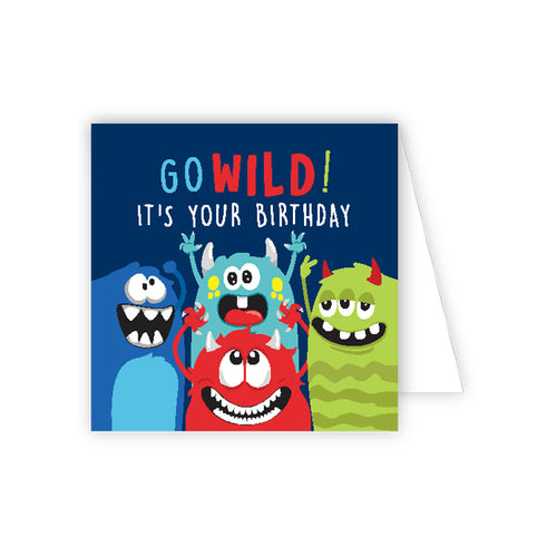 Go Wild! It's Your Birthday Enclosure Card