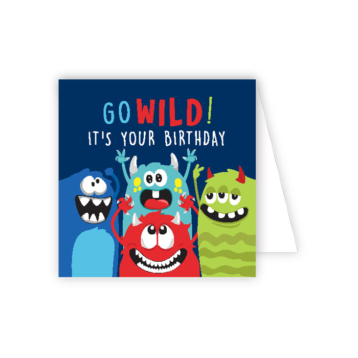 Go Wild! It's Your Birthday Enclosure Card