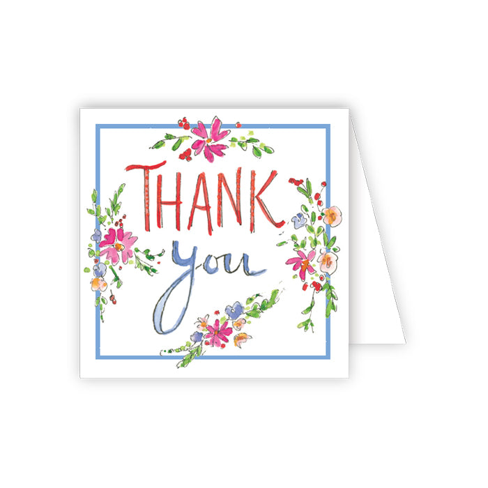Thank You Flowers Enclosure Card