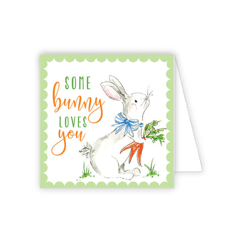 Bunny & Carrot Enclosure Card