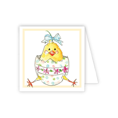 Chick in Egg Enclosure Card