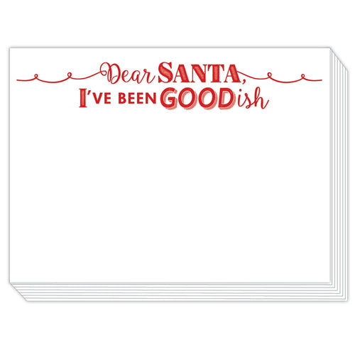 Dear Santa, I've Been Goodish Slab Pad