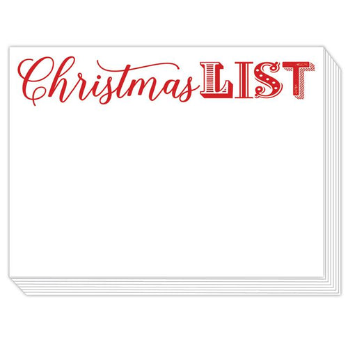Christmas List Slab Pad