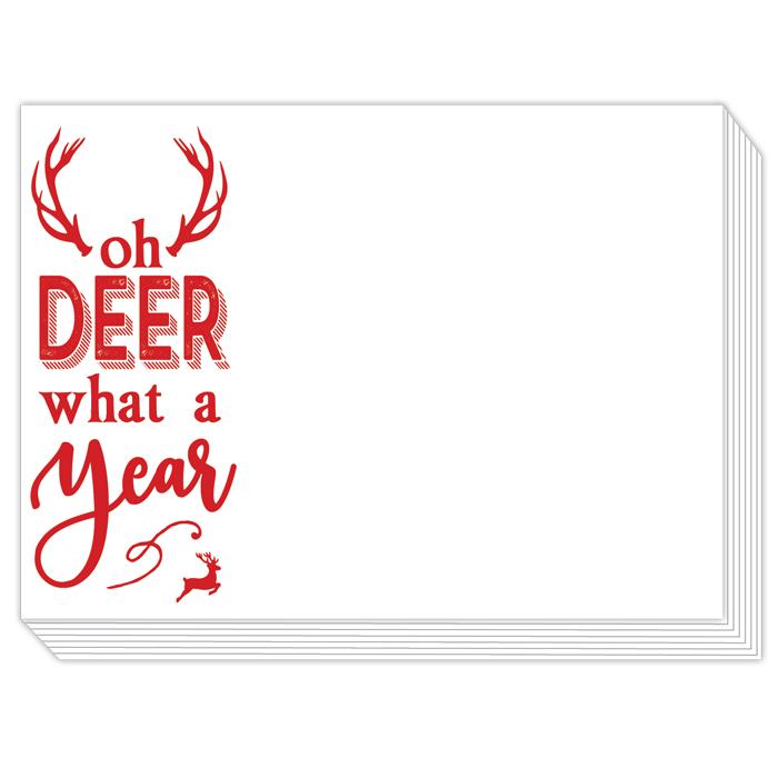 Oh Deer What A Year Slab Pad