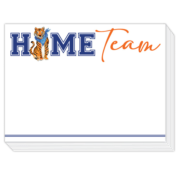 Orange & Blue Tiger Slab Pad