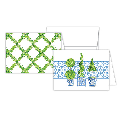 Topiary Trio Stationery Notes