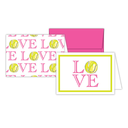 Tennis LOVE Stationery Notes