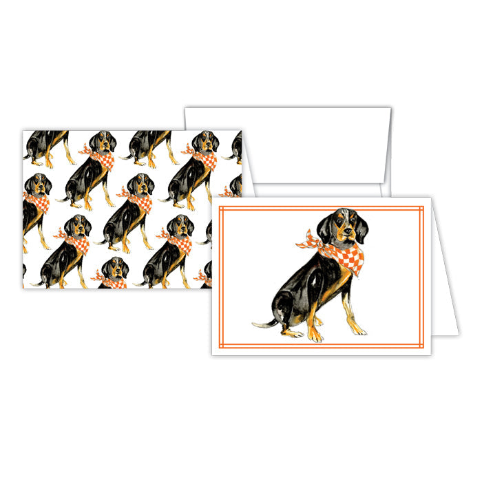 Coonhound Stationery Notes