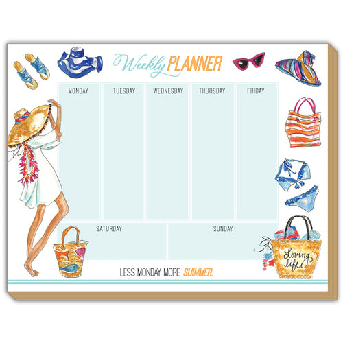 Less Monday More Summer Fashionista Luxe Planner