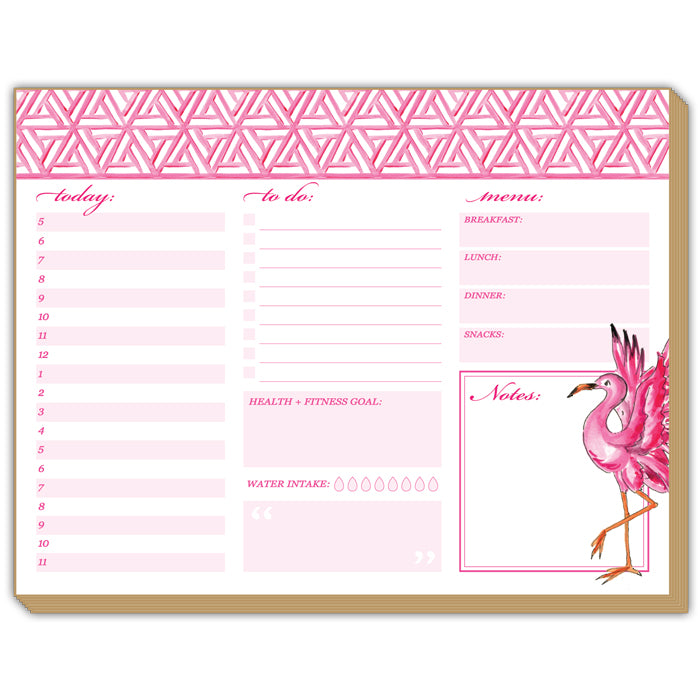 Flamingo Weekly Planner Luxe Planner
