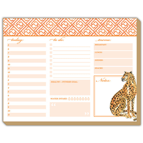 Cheetah Weekly Planner Luxe Planner