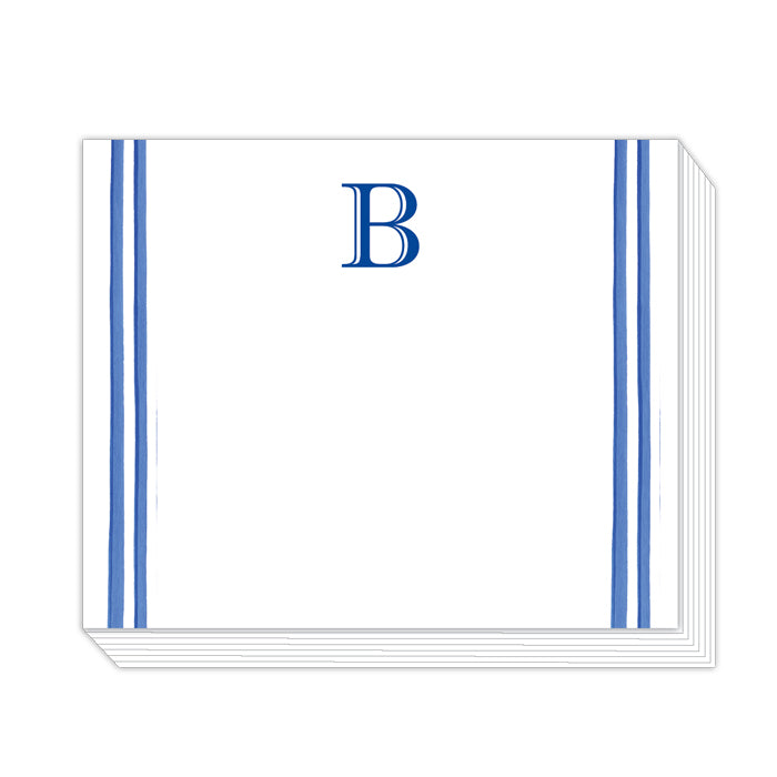 Lattice Monogram B Notepad