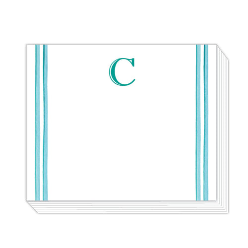Lattice Monogram C Notepad