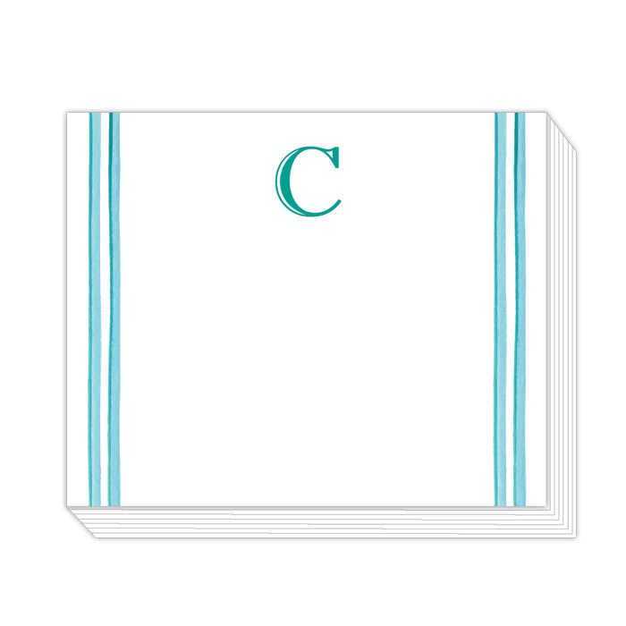 Lattice Monogram C Notepad
