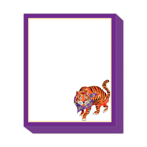 Purple & Gold Tiger Stack Pad