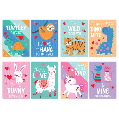 Kids Animal Valentine Set