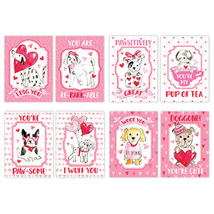 Kids Dog Valentine Set