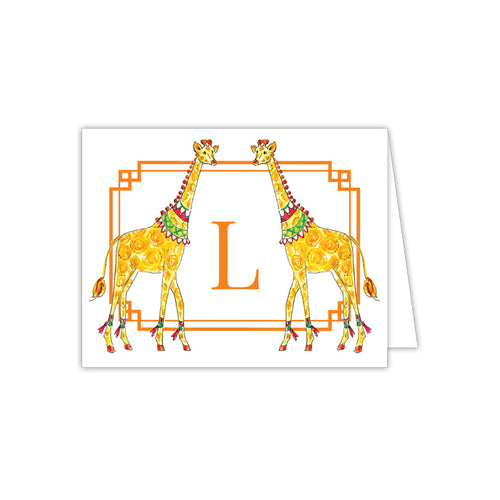 Animal Duo L Folded  Note