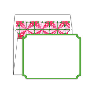 Kelly with Pink and Green Tiles Liner Social Set