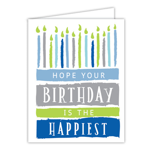 Hope Your Birthday is the Happiest Folded Greeting Card