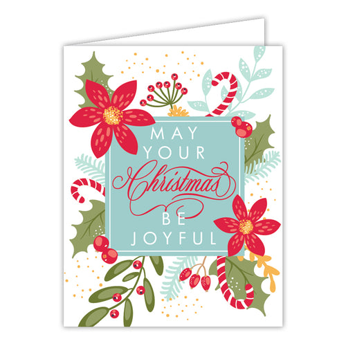 May Your Christmas be Joyful Greeting Card