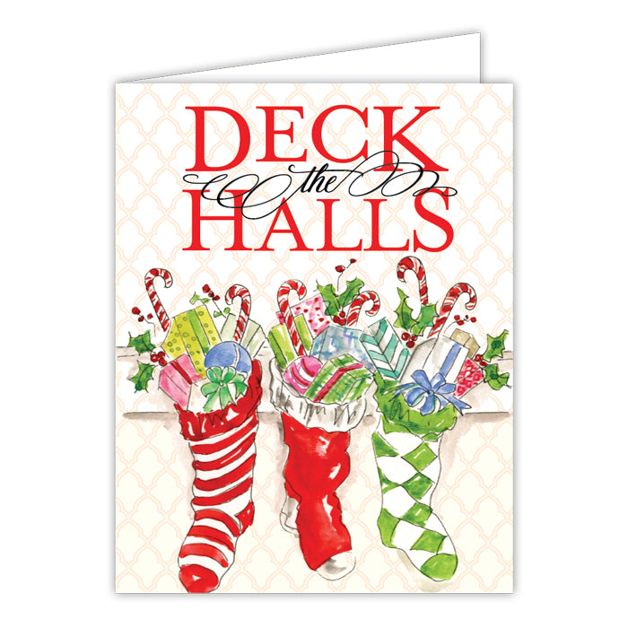 Deck the Halls Greeting Card
