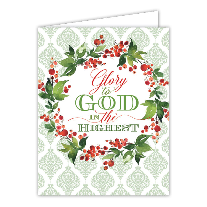 Glory to God in the Highest Greeting Card