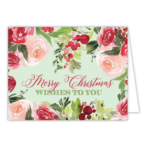 Merry Christmas Wishes To You Greeting Card