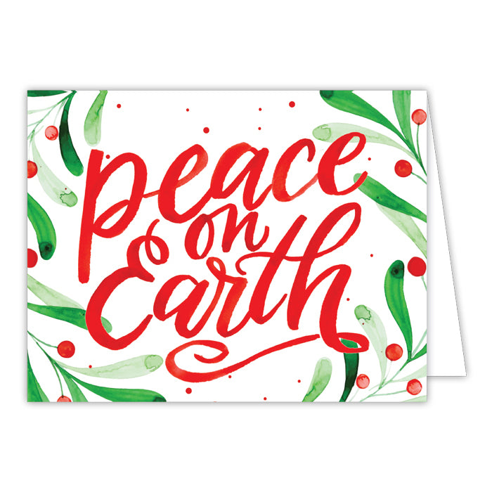 Peace on Earth Greeting Card